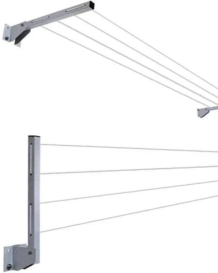 Varal de teto instalado